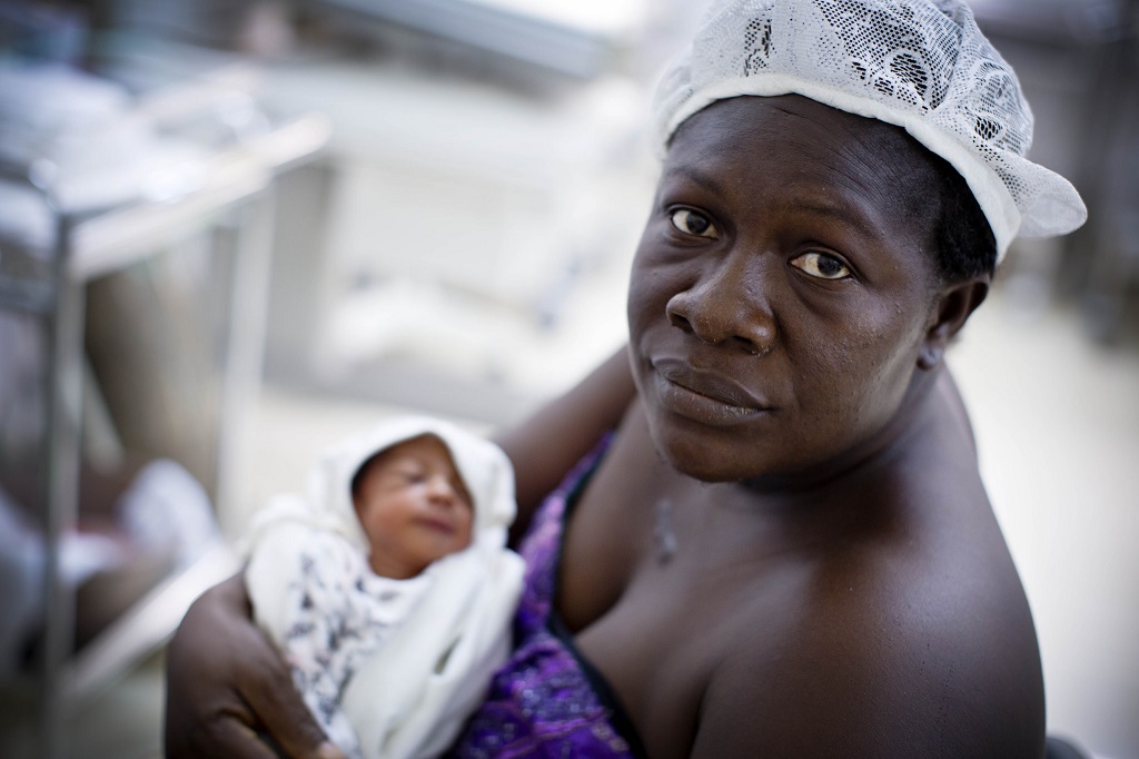 Mother and baby